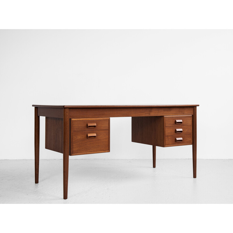 Vintage teak desk by Børge Mogensen for Søborg 1960