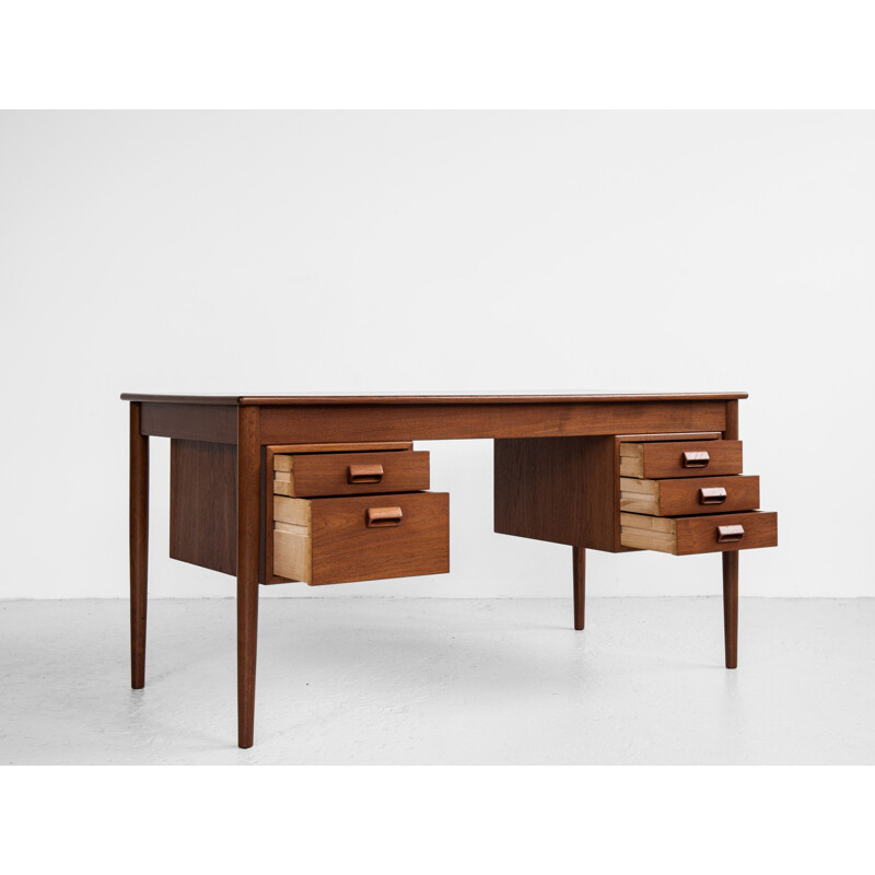 Vintage teak desk by Børge Mogensen for Søborg 1960