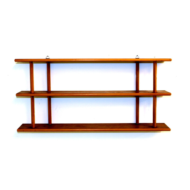 Vintage teak shelf, Sweden 1960