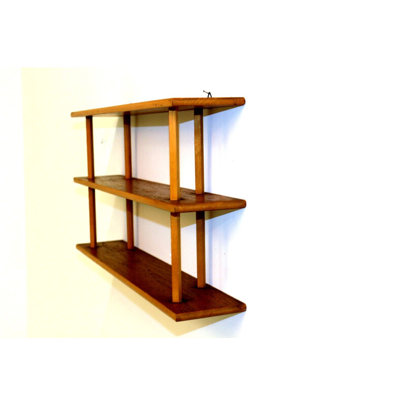 Vintage teak shelf, Sweden 1960