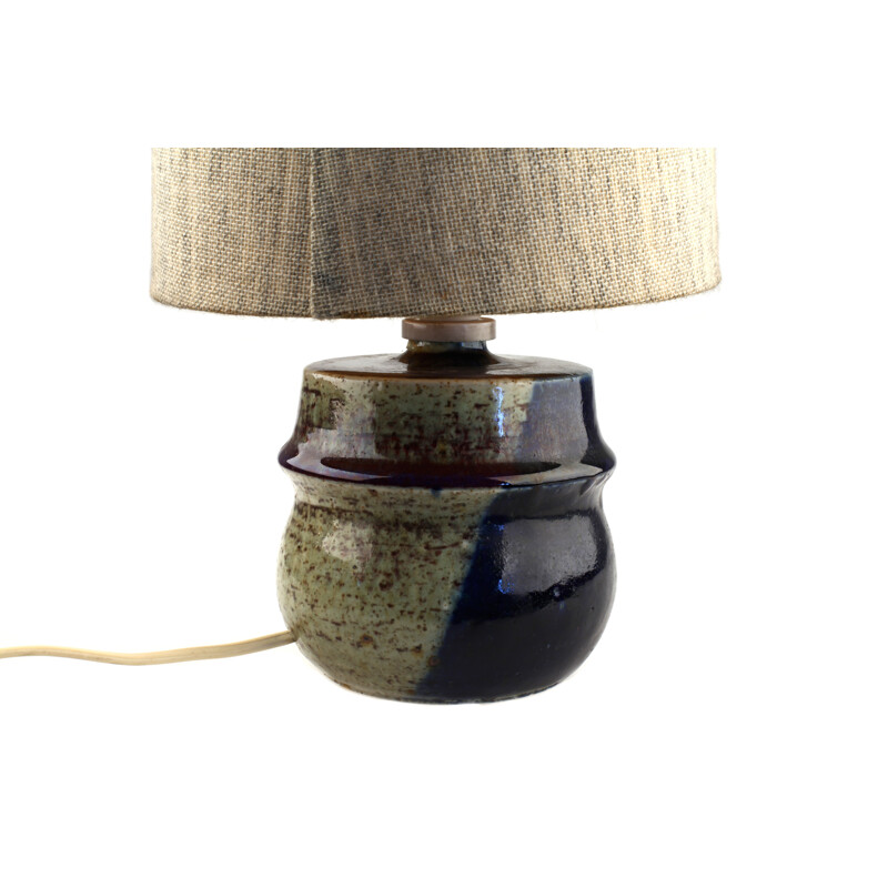 Rörstrand swedish lamp in pottery, Sylvia Leuchovius - 1970s