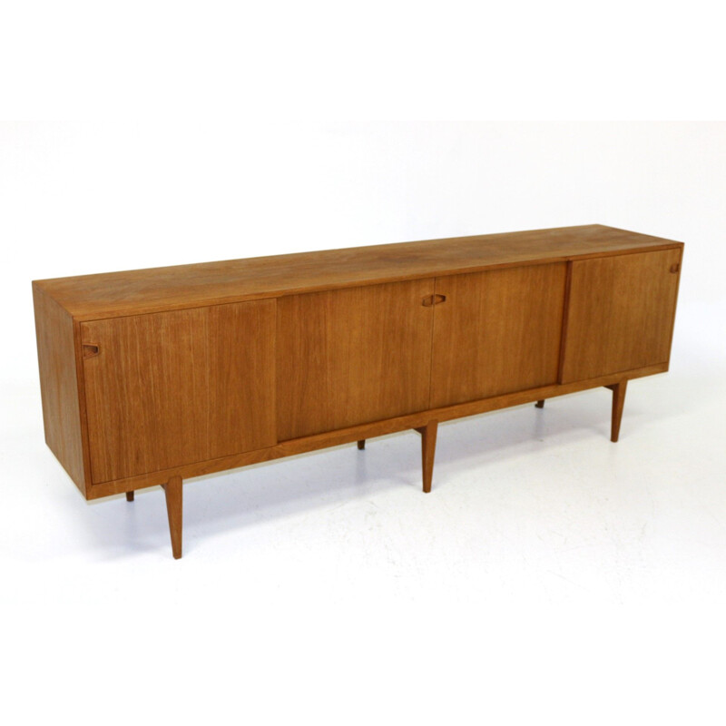 Vintage teak sideboard by Henry Rosengren Hansen, Denmark 1960