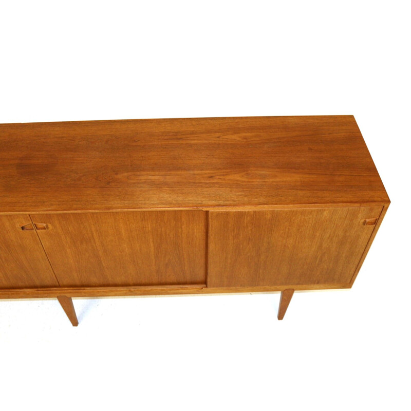 Credenza vintage in teak di Henry Rosengren Hansen, Danimarca 1960