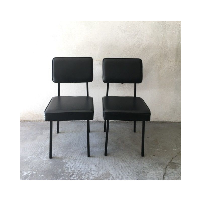 Pair of vintage modernist chairs 1960