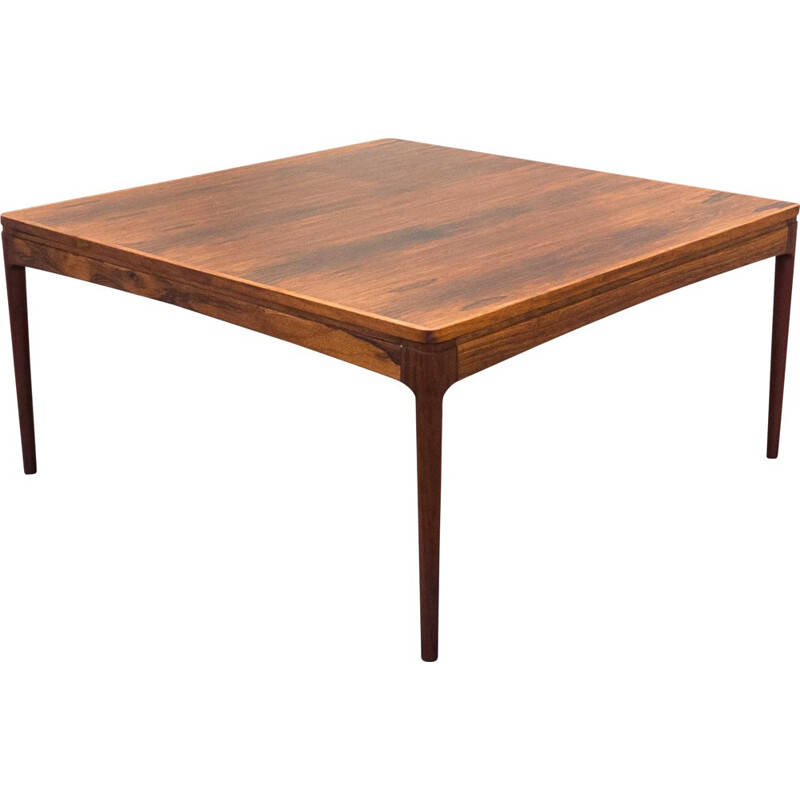 Mid-century Scandinavian AJ Iversen coffee table in rosewood, Ole WANSCHER - 1950s