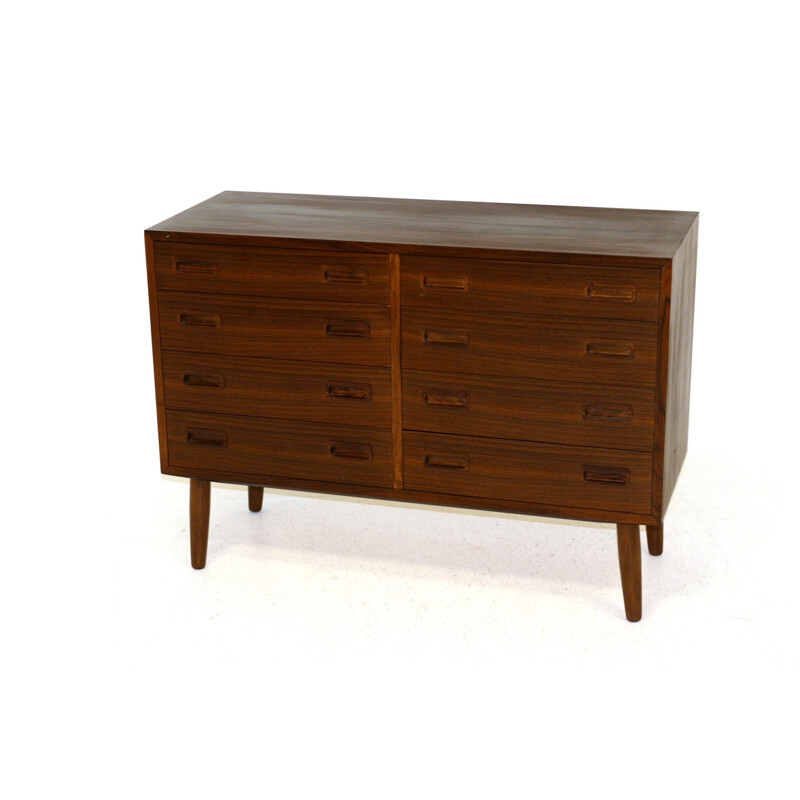 Vintage rosewood chest of drawers by Poul Hundevad, Denmark 1960