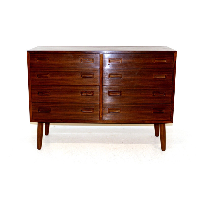 Vintage rosewood chest of drawers by Poul Hundevad, Denmark 1960