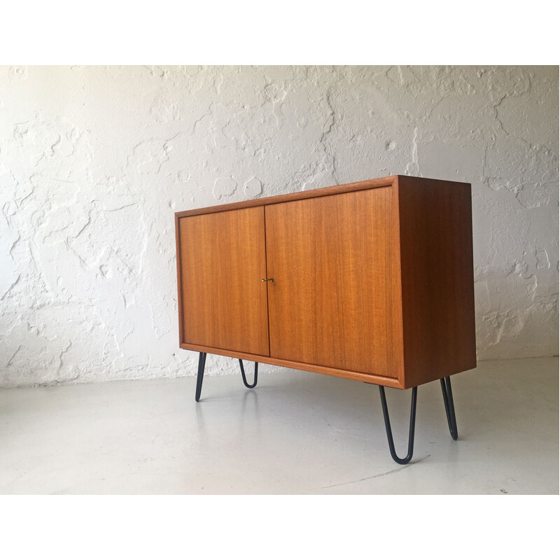 Vintage teak highboard