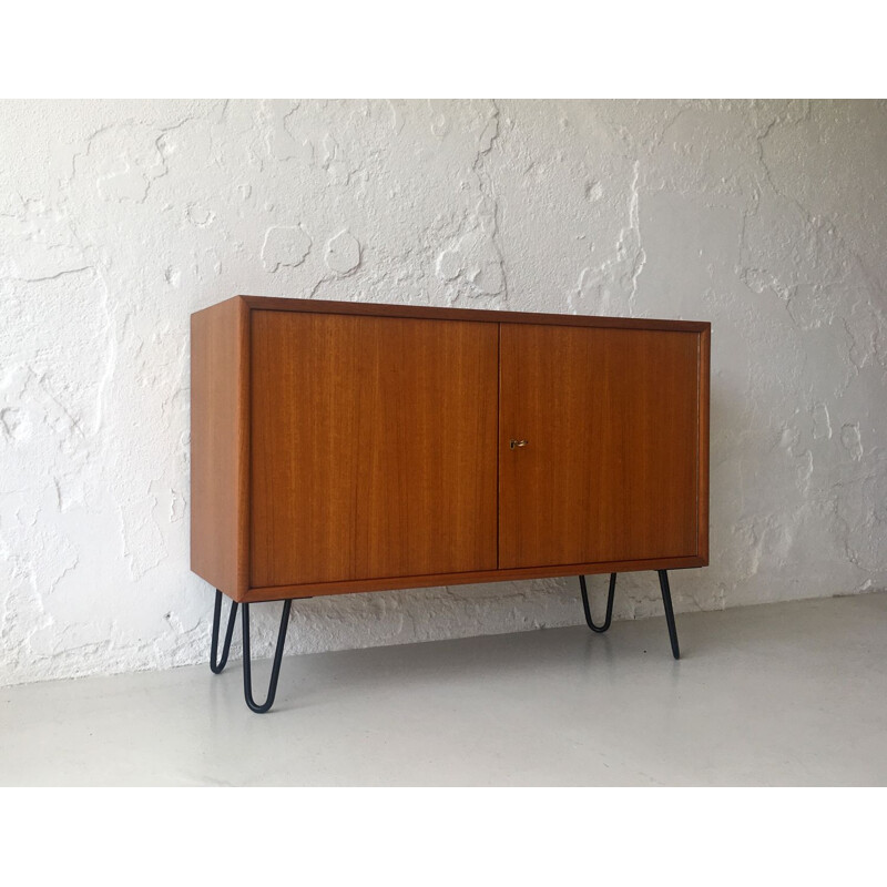 Vintage teak highboard