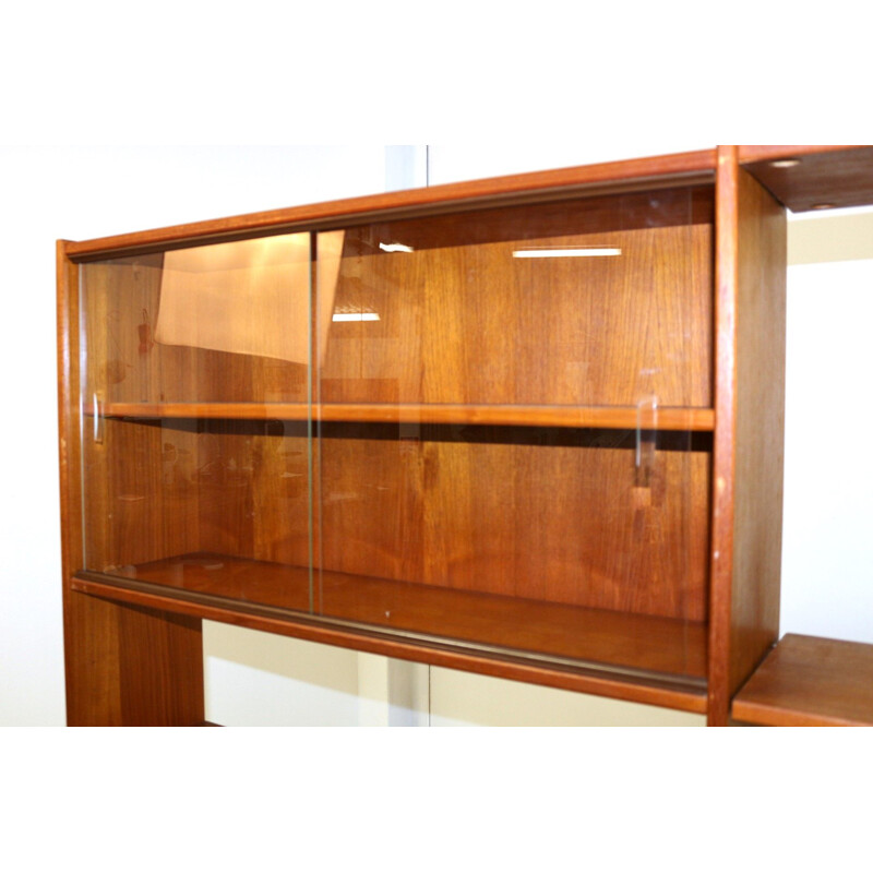 Vintage teak bookcase, Sweden 1960