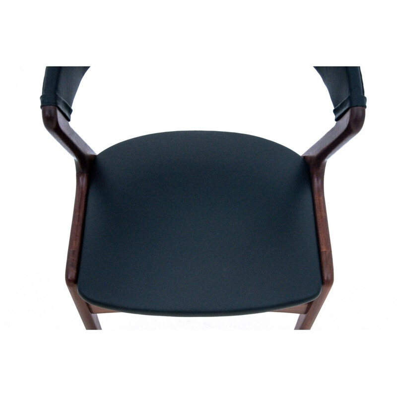 Vintage leather chair Denmark 1960s