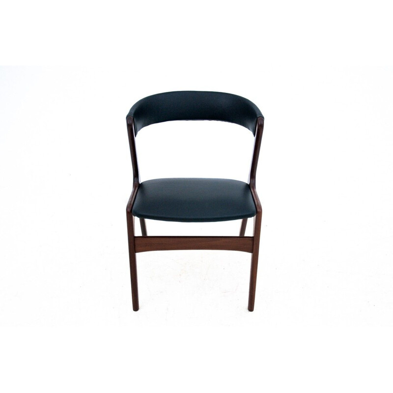Vintage leather chair Denmark 1960s
