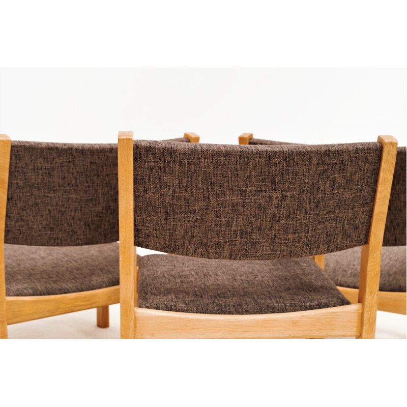 Vintage-Sessel aus massiver Eiche von Hans J. Wegner