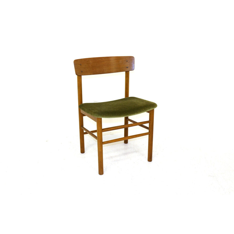 Set of 6 vintage teak chairs Denmark 1960s