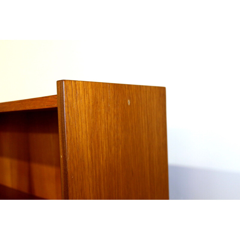 Vintage teak bookcase Sweden 1960s