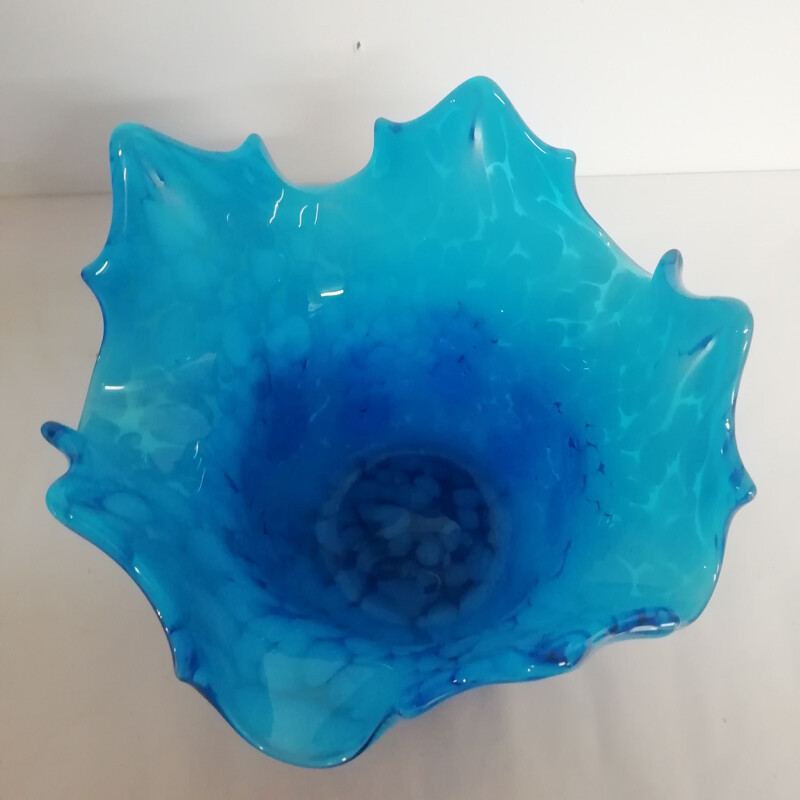 Tafelaufsatz aus Vintage Murano Glas 1980