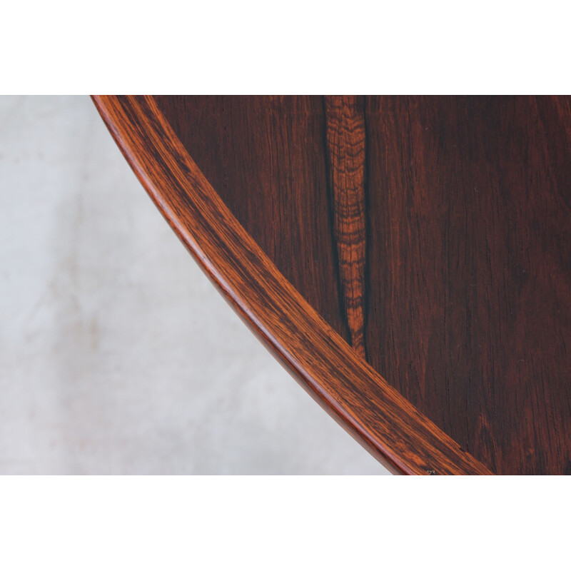 Vintage large rosewood table by Arne Vodder for Sibast Denmark 1950s