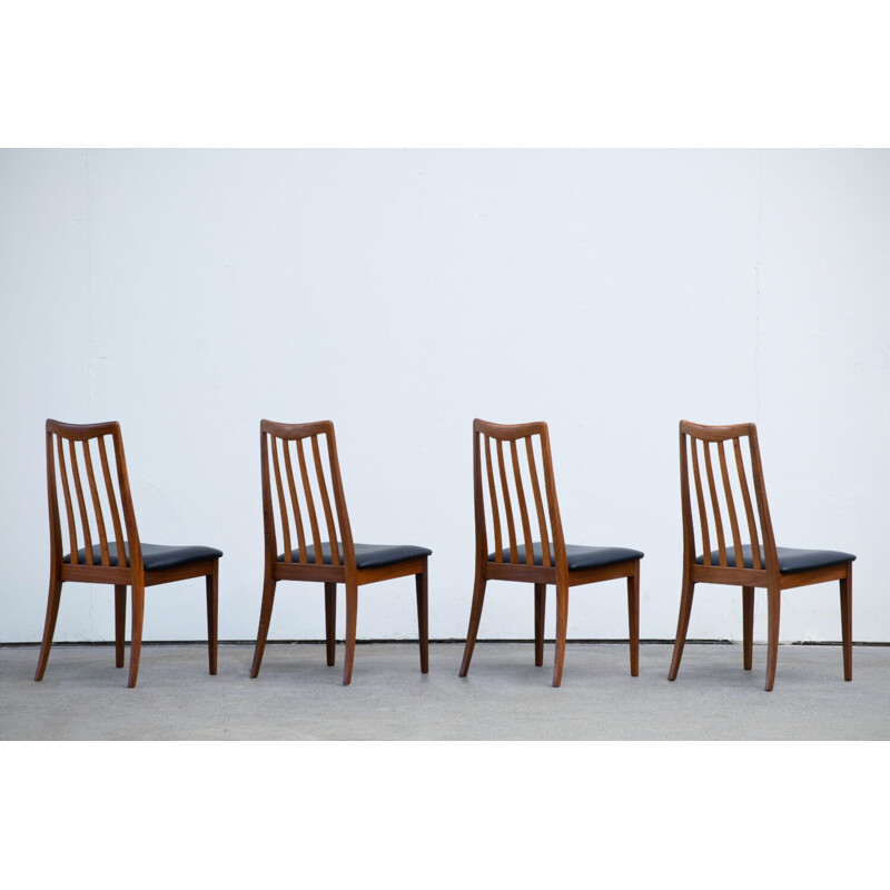 Set of 4 vintage chairs scandinavian GPLAN