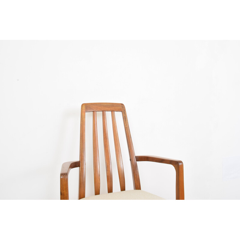 Pair of vintage teak side chairs by Benny Linden 1970s