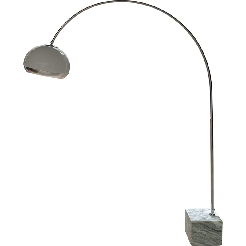 Vintage Arc floor lamp by Harvey Guzzini 1970