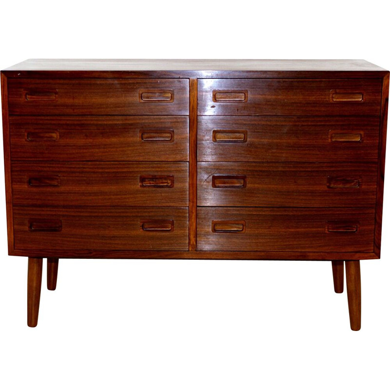 Vintage rosewood chest of drawers by Poul Hundevad, Denmark 1960