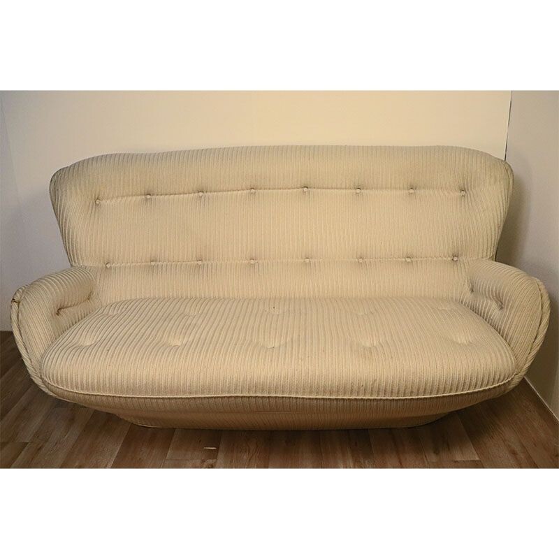 Vintage sofa by Michel Cadestin Airborne edition 1970s