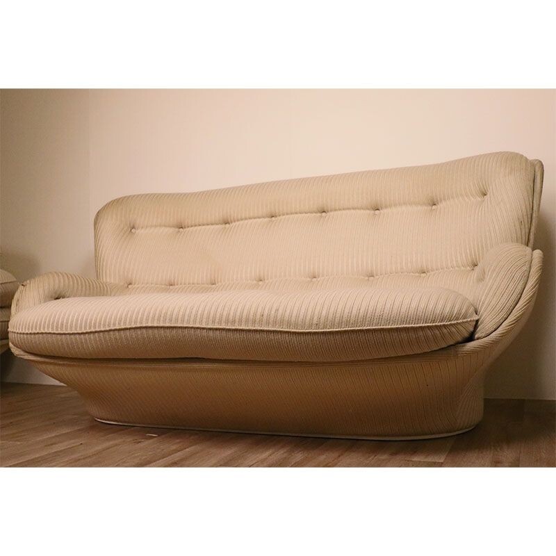 Vintage sofa by Michel Cadestin Airborne edition 1970s