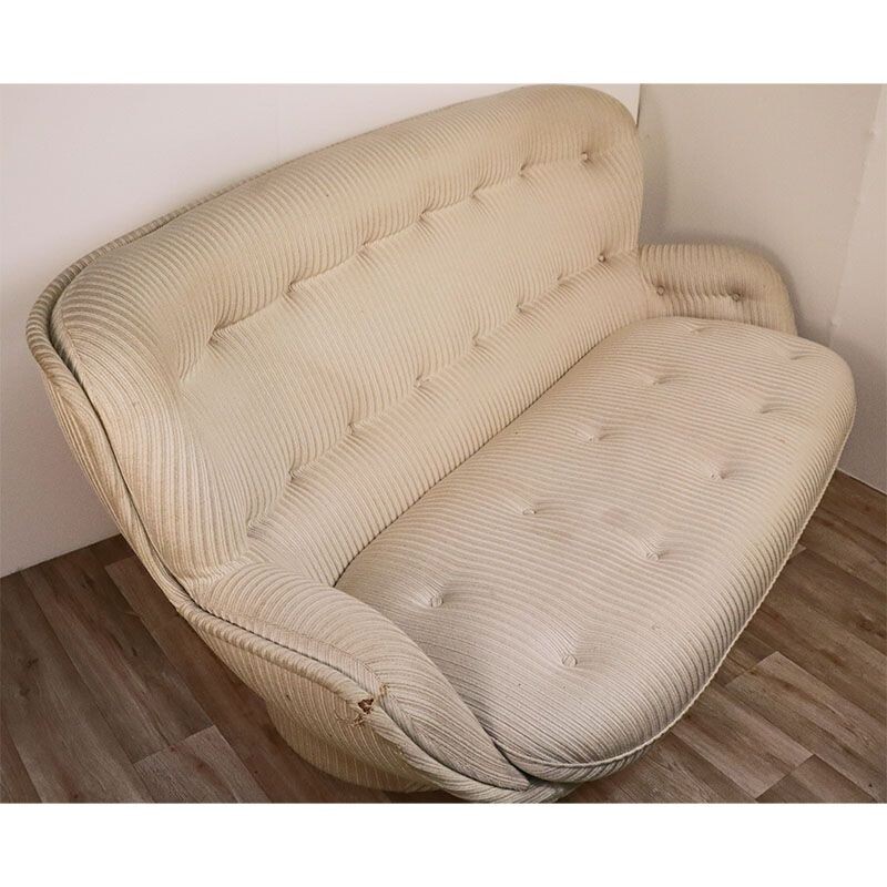 Vintage sofa by Michel Cadestin Airborne edition 1970s