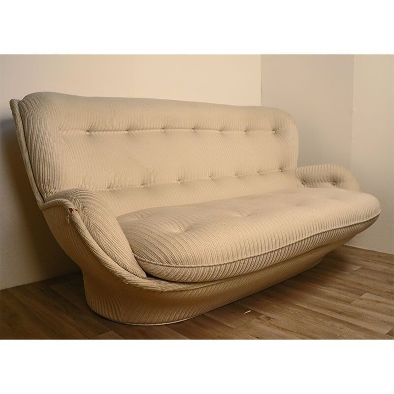 Vintage sofa by Michel Cadestin Airborne edition 1970s