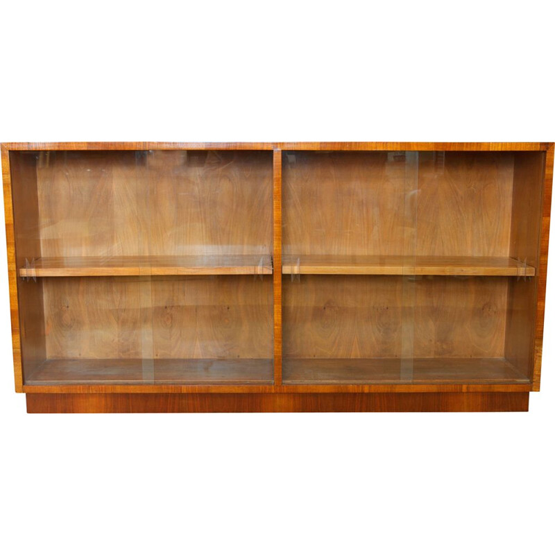 Vintage modernist bookcase 1930s