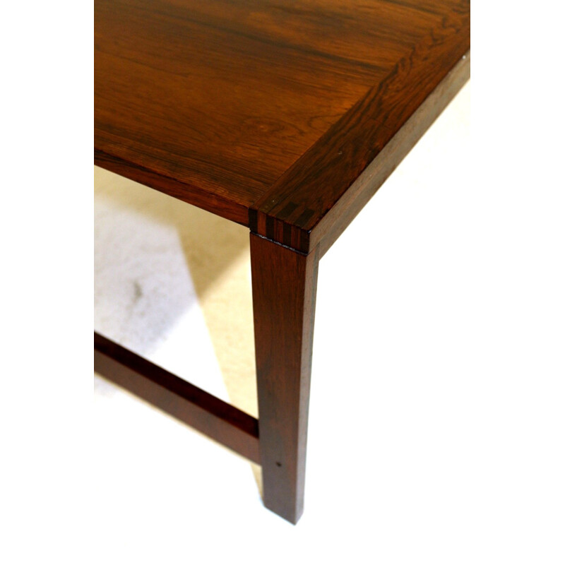 Vintage rosewood coffee table 1960s