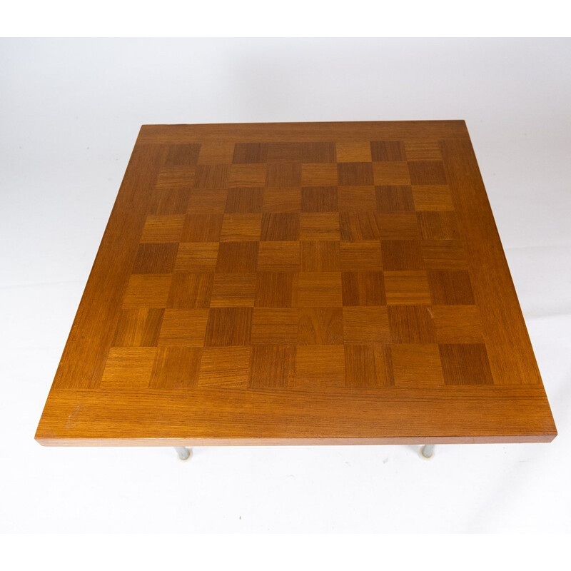 Vintage teak coffee table by Poul Cadovius, France 1960