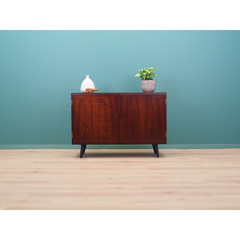 Vintage rosewood chest of drawers Denmark 1970s