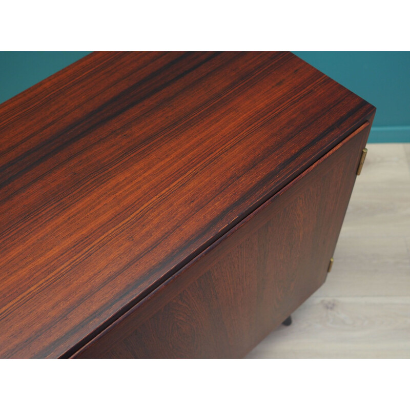 Vintage rosewood chest of drawers Denmark 1970s