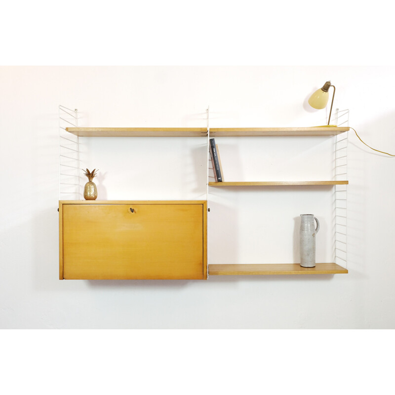 Vintage modular shelving system 1949s