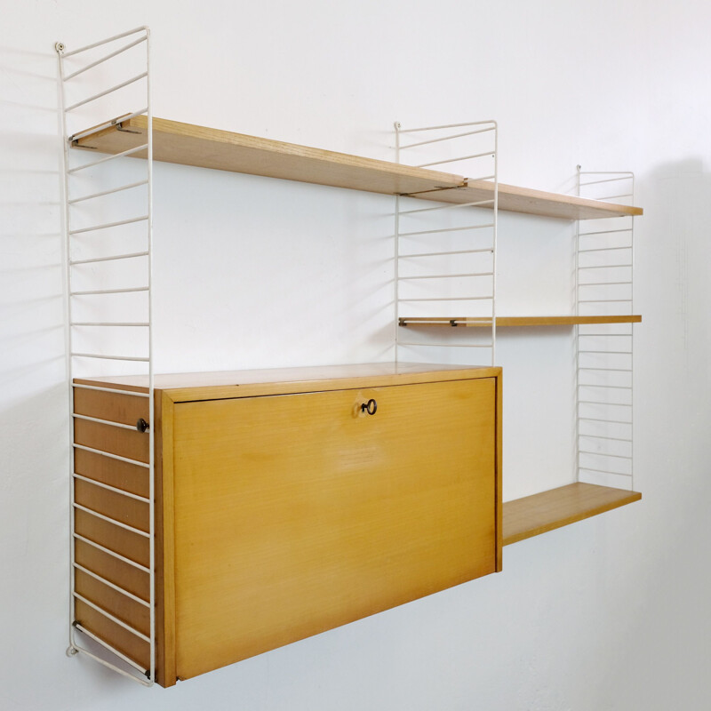 Vintage modular shelving system 1949s