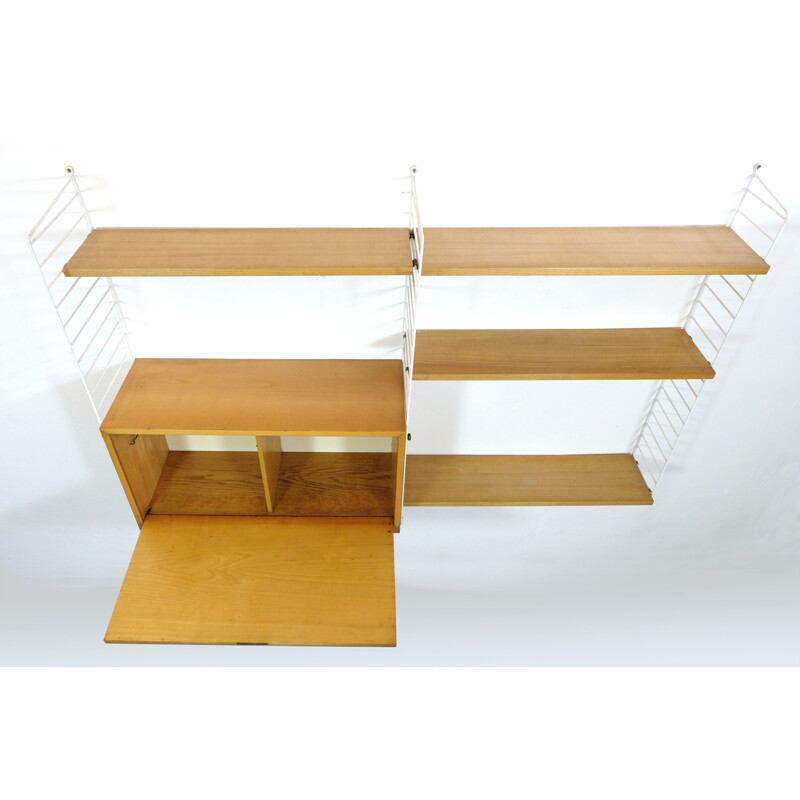 Vintage modular shelving system 1949s