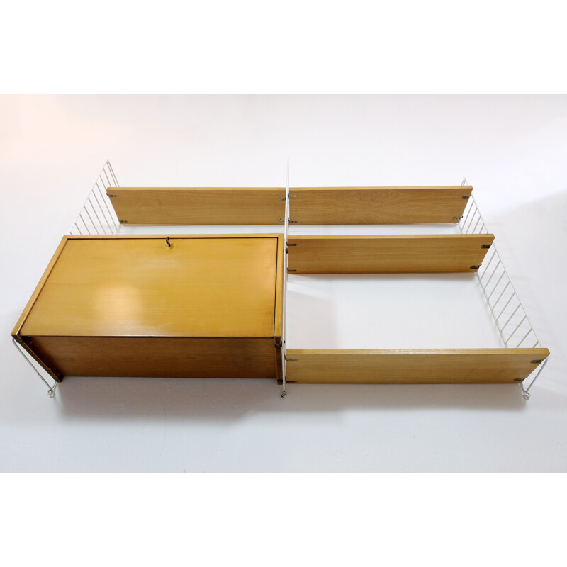 Vintage modular shelving system 1949s