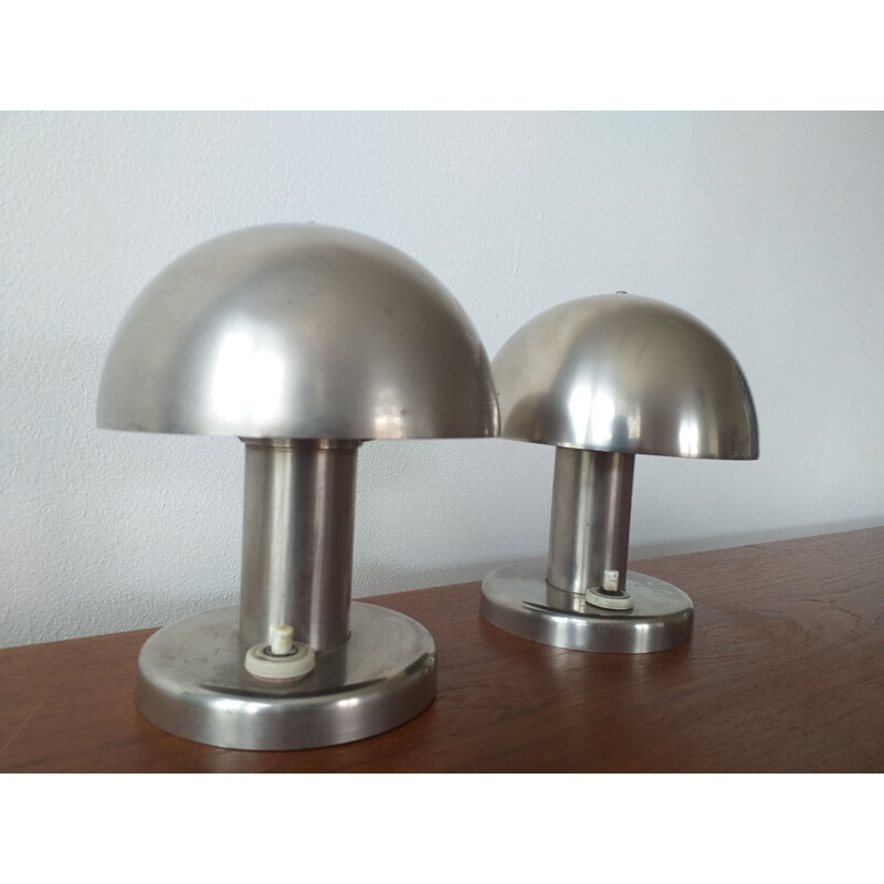 Paar Bauhaus tafellampen van Franta Anyz 1930