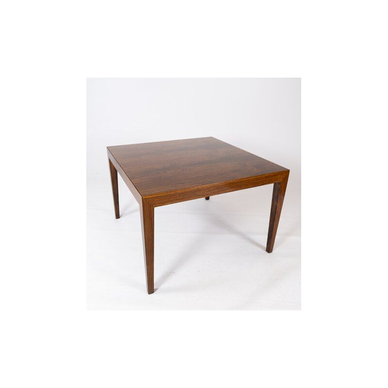 Mesa de centro vintage de palisandro de Severin Hansen, 1960