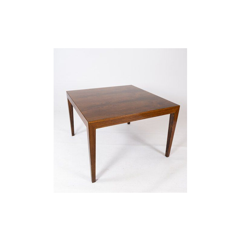 Vintage rosewood coffee table by Severin Hansen, 1960