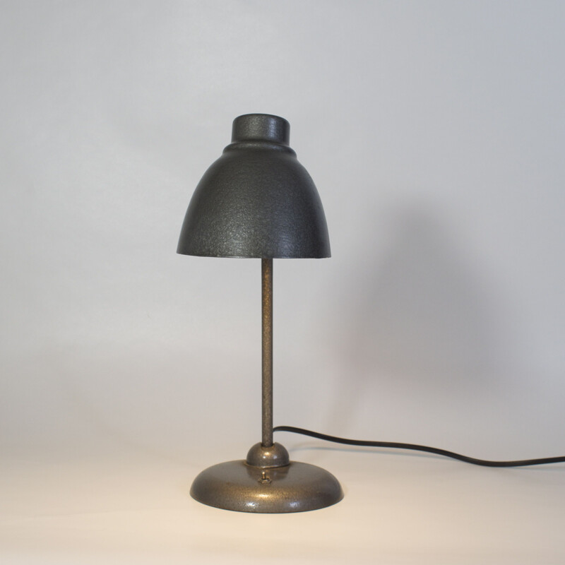 Lampe de bureau vintage en métal