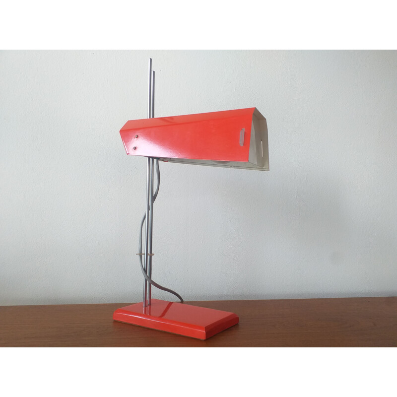 Lámpara de mesa vintage de Josef Hurka 1970