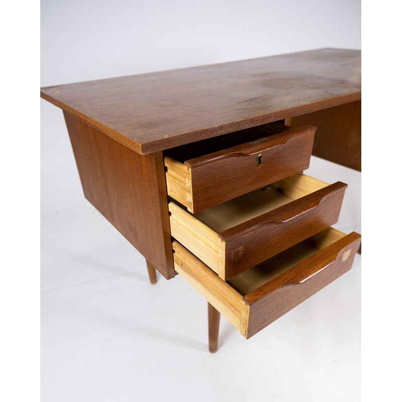 Scrivania vintage in teak Danimarca 1960