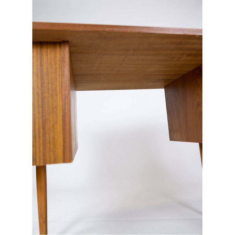 Vintage teak desk Denmark 1960s