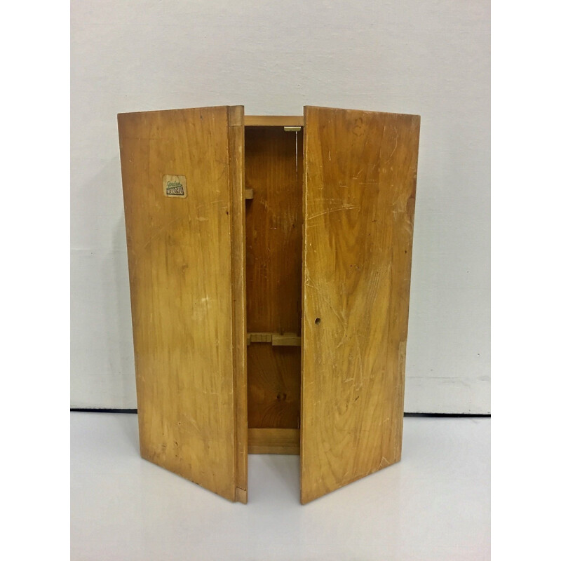 Vintage wooden toolbox 1940s