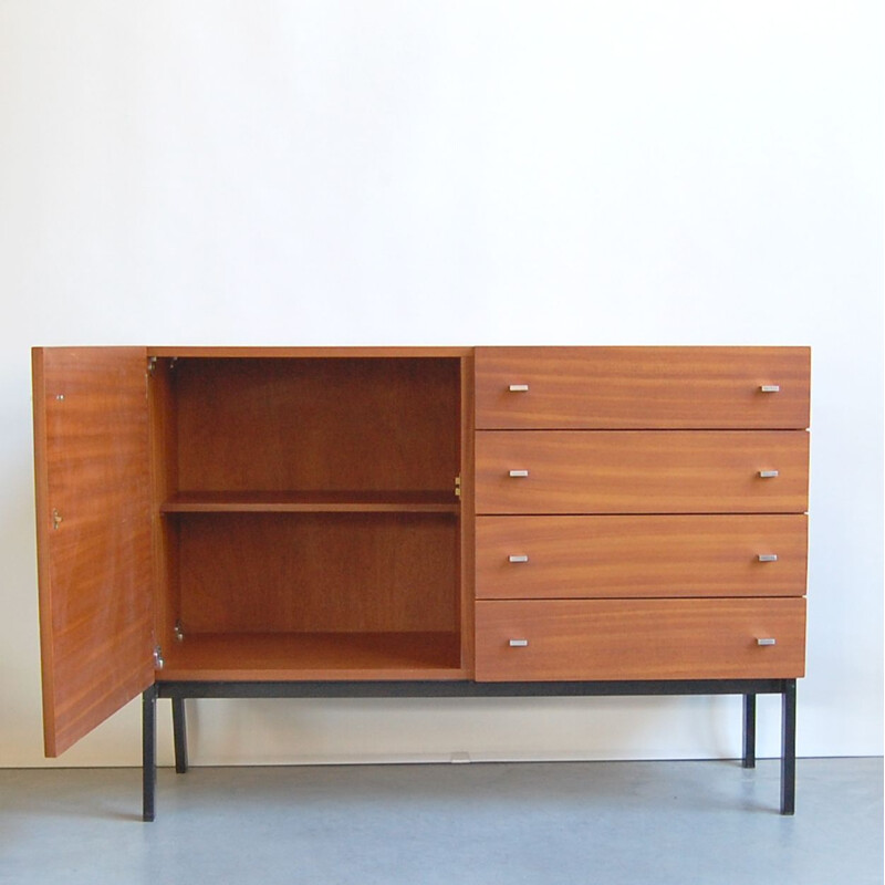 Vintage highboard by Pierre Guariche for Meurop 1960s