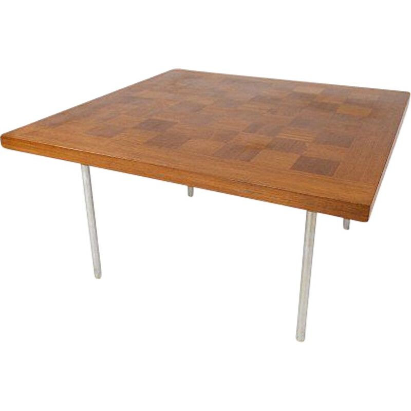 Vintage teakhouten salontafel van Poul Cadovius, Frankrijk 1960