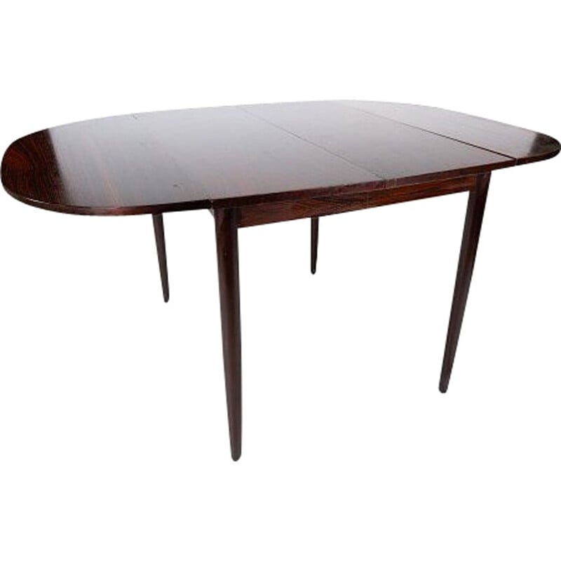 Vintage rosewood table with extensions by Arne Vodder 1960s