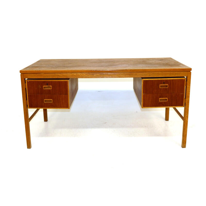 Vintage teak bureau Denemarken 1960